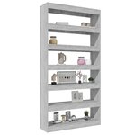vidaXL Bibliothèque/Séparateur de pièce 100x30x198cm Bois d'ingénierie