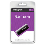 INTEGRAL CLÉ USB NEON 64GO NOIR