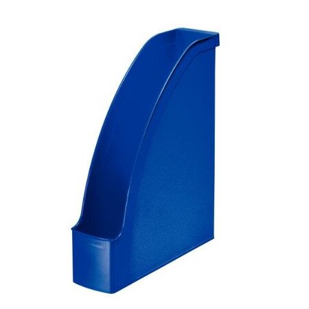 Porte-revues plus pour a4 polystyrène dos 70 mm 78 x 300 x 278 bleu foncé leitz