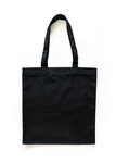 Sac Shopping Noir En Coton 375X420 mm