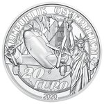 Pièce de monnaie 20 euro Autriche 2020 argent BE – Au-dessus des nuages