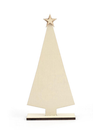 Sapin Plat Bois A Decorer 200X90mm
