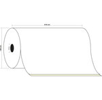 Bobine Télex 210x120 Mm- 2 Plis Chimique Autocopiant 57g/m2. - X 6 - Exacompta