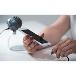 SHURE MV7-K Microphone dynamique pour podcast USB/XLR avec application ShurePlus MOTIV- Noir