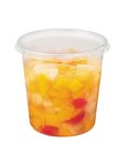 (lot  de 1000 pots) pot plastique transparent 25cl