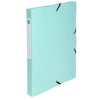 Boite De Classement Exabox Dos 25mm Carte Lustrée Aquarel - A4 - Couleurs Assorties - X 8 - Exacompta