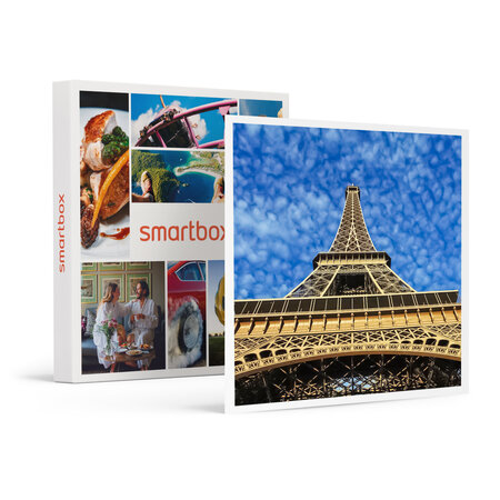 SMARTBOX - Coffret Cadeau Accès au sommet de la tour Eiffel avec billet coupe-file et audio-guide pour 1 adulte et 2 enfants -  Sport & Aventure