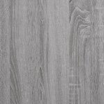 vidaXL Meuble TV Sonoma gris 100x40x40 cm Bois d'ingénierie