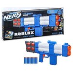 Nerf - roblox arsenal - blaster motorisé pulse laser - 10 fléchettes nerf - - chargeur et code pour objet virtuel dans le jeu