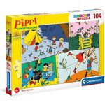 Clementoni - 27517 - SuperColor 104 pieces - Fifi Brindacier
