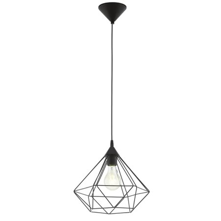 Eglo lampe suspendue tarbes d32 5 cm noir 94188