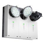 Duo phare altiled 1000 lm a avec kit d'encastrement
