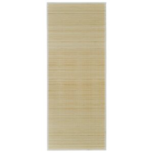 vidaXL Tapis en bambou 160x230 cm Naturel