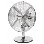 Bestron Ventilateur rétro de bureau DFT35CH 35 cm Chrome
