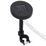 vidaXL Tonnelle avec guirlande lumineuse à LED 3x4 m Anthracite Tissu