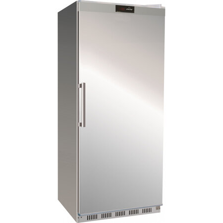 Armoire réfrigérée ext. Inox -18/-24°c int. Abs - l2g - r600a - inox1605pleine x604x1855mm