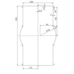 Skimmer design a400 pour panneau et liner pour piscine 92386