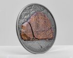 ABOURMA ROCK ART Prehistoric Art 3 onces argent monnaie 200 Francs Djibouti 2023