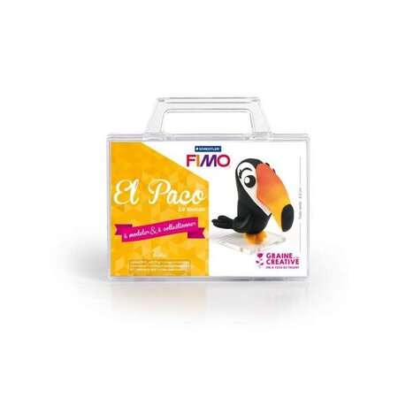Coffret de modelage pâte polymère pour enfants - Toucan