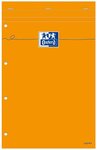 Bloc-notes 210 x 315 Seyès 80 feuilles 80g Orange OXFORD