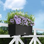 LECHUZA Jardinière BALCONERA Cottage 50 ALL-IN-ONE Granite