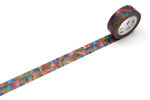 Masking Tape MT mosaïque dégradé foncé