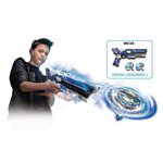 Spinner mad by silverlit un mega blaster double tir + 2 toupies led - 86311