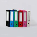 Lot de 1 Classeur A4 Class'Hic VERT haut de gamme - dos 8 cm - marque enveloppebulle