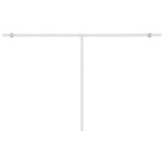 vidaXL Auvent automatique et capteur de vent LED 450x350 cm Anthracite