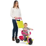 SMOBY Tricycle Enfant Evolutif Be Fun Confort Rose