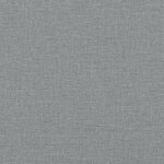 vidaXL Lit de jour avec matelas gris clair 90x200 cm tissu