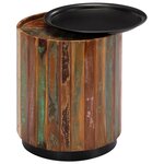 vidaXL Table basse 38 x 45 cm Bois de récupération massif