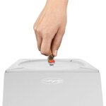 LECHUZA Jardinière Cubico Color 40 ALL-IN-ONE Blanc 13150