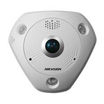 Caméra fisheye 360 6mp h265+ hikvision ds-2cd6365g0e-ivs(1.27mm)(b)