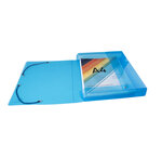 Boite De Classement Exabox Dos 40mm Polypropylène Crystal Colours - A4 - Couleurs Assorties - X 8 - Exacompta