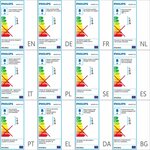 Philips - lampe tube salle de bain fit ip44 led l48 cm - chrome