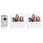 Smartwares système d'interphone vidéo 2 appartements 18 5x15 2x1 5 cm