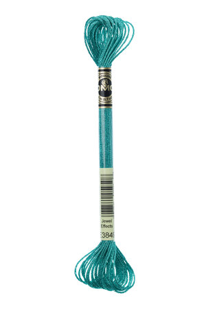 Fil Mouliné DMC Métallisé 8M Col. E3849 Broderie et Point de Croix