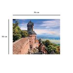 Nathan - puzzle 1000 pieces - château du haut-koenigsbourg  alsace