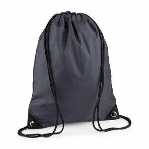 Sac à dos en toile à bretelles - BG10 - gris graphite