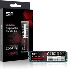 Disque Dur SSD Silicon Power Ace A80 256Go - M.2 NVME Type 2280