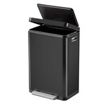 EKO Poubelle à pédale X-Cube 45 L Noir