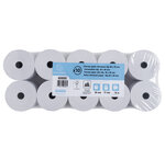 Bobine Pour Tickets De Caisse 80x72mm - 76m - 1 Pli Thermique 48g/m2. - X 30 - Exacompta