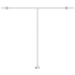 vidaXL Auvent automatique sur pied 300x250 cm Crème