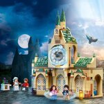 Lego 76398 harry potter l'infirmerie de poudlard  château et tour de l'horloge  prisonnier d'azkaban  avec ron weasley