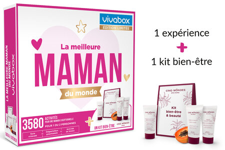 Coffret cadeau - vivabox - la meilleure maman du monde