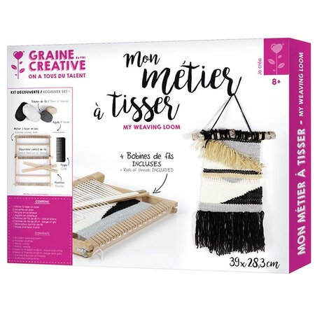 Coffret mon métier à tisser - 39 x 28 3 cm