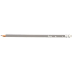 Boîte de 12 crayons graphite HB bout gomme