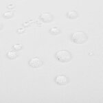vidaXL Nappes de table 5 Pièces Blanc 190x130 cm