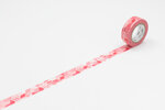 Masking Tape MT 1 5 cm Géométrie rouge